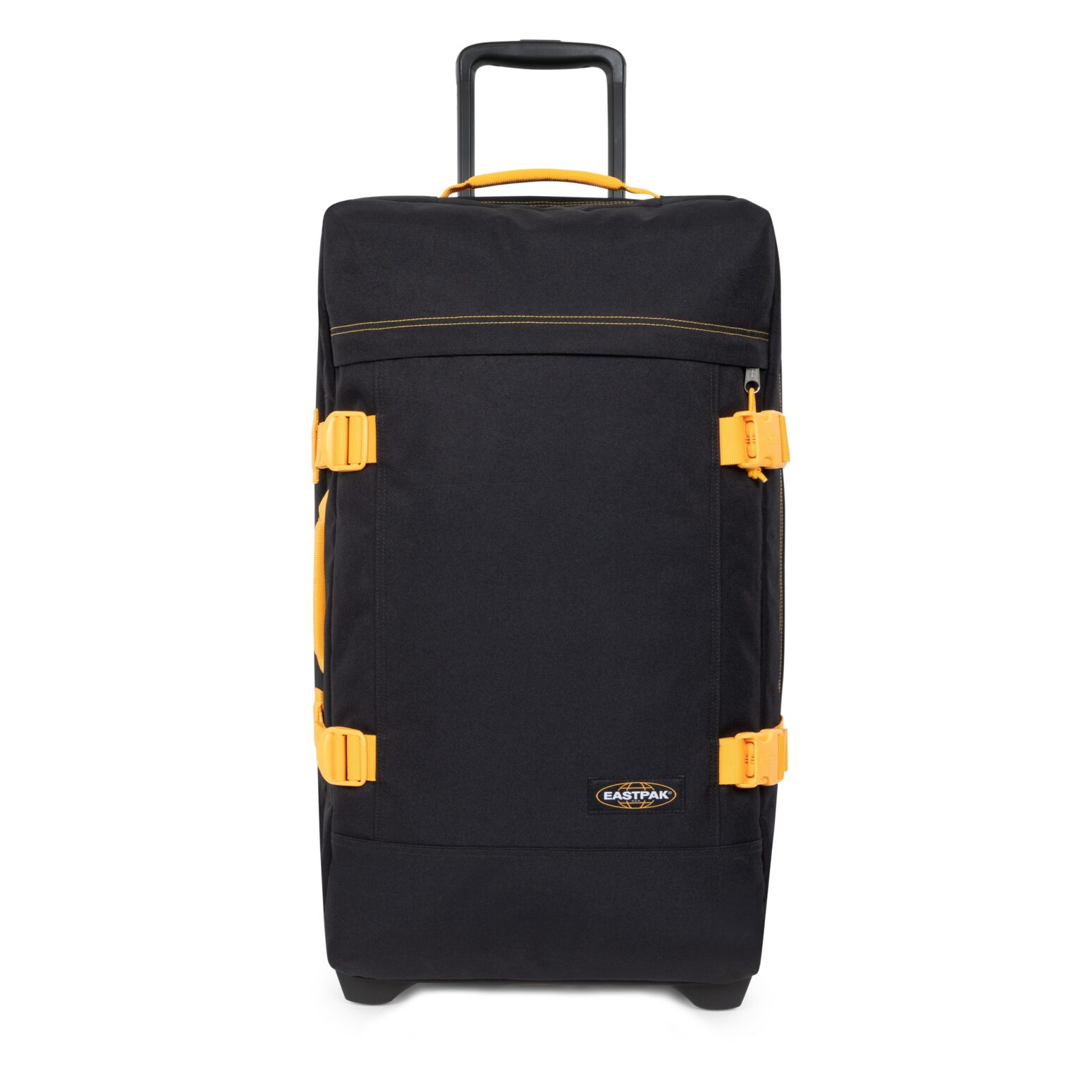 Eastpak Weichgepäck-Trolley "TRANVERZ L Kontrast Mango" 121 l 2 Rollen Reisegepäck Weichgepäck TSA-Schloss