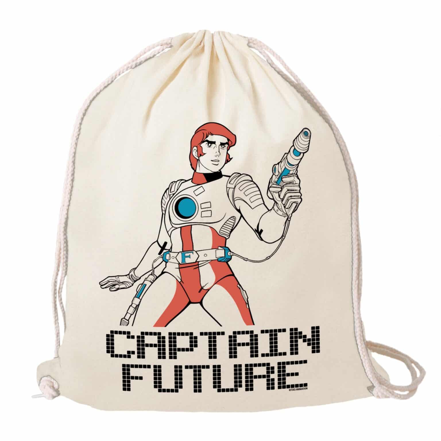 LOGOSHIRT Kulturbeutel "Turnbeutel Captain Future" mit Wizard Of Science Captain Future-Print