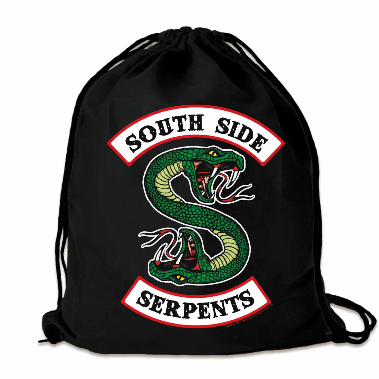 LOGOSHIRT Kulturbeutel "Turnbeutel Riverdale - South Side Serpents" mit Schlangenprint