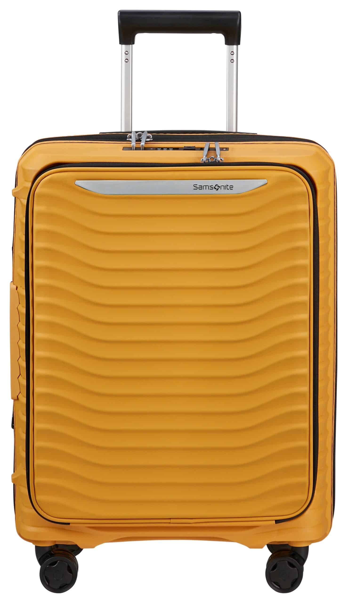 Samsonite Hartschalen-Trolley "UPSCAPE 55 mit Frontfach" 42 l 4 Rollen Easy-Access-Frontfach Handgepäck Hartschalenkoffer TSA-Zahlenschloss