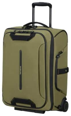 Samsonite Reisetasche "ECODIVER DUFFLE/WH 55/20 BP LTD" Rucksack mit Trolley-Gestänge TSA-Schloss