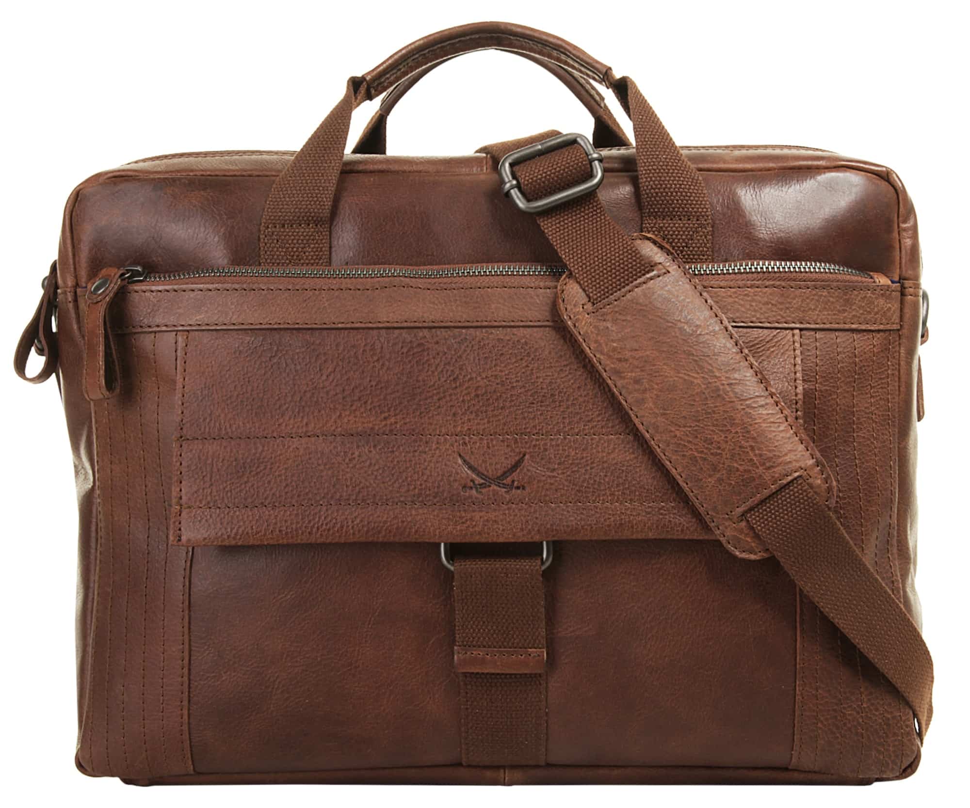 Sansibar Aktentasche echt Leder