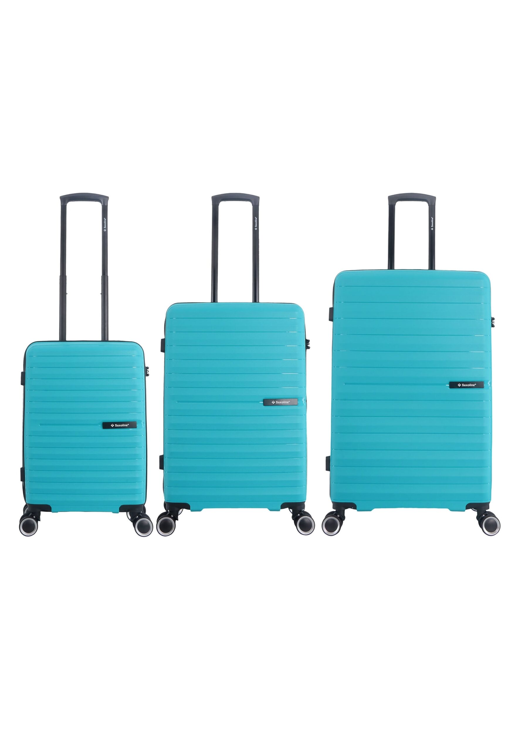 Saxoline Koffer "Fiesta" 3 Stk. tlg. Hartschalenkofferset - aus Polypropylen