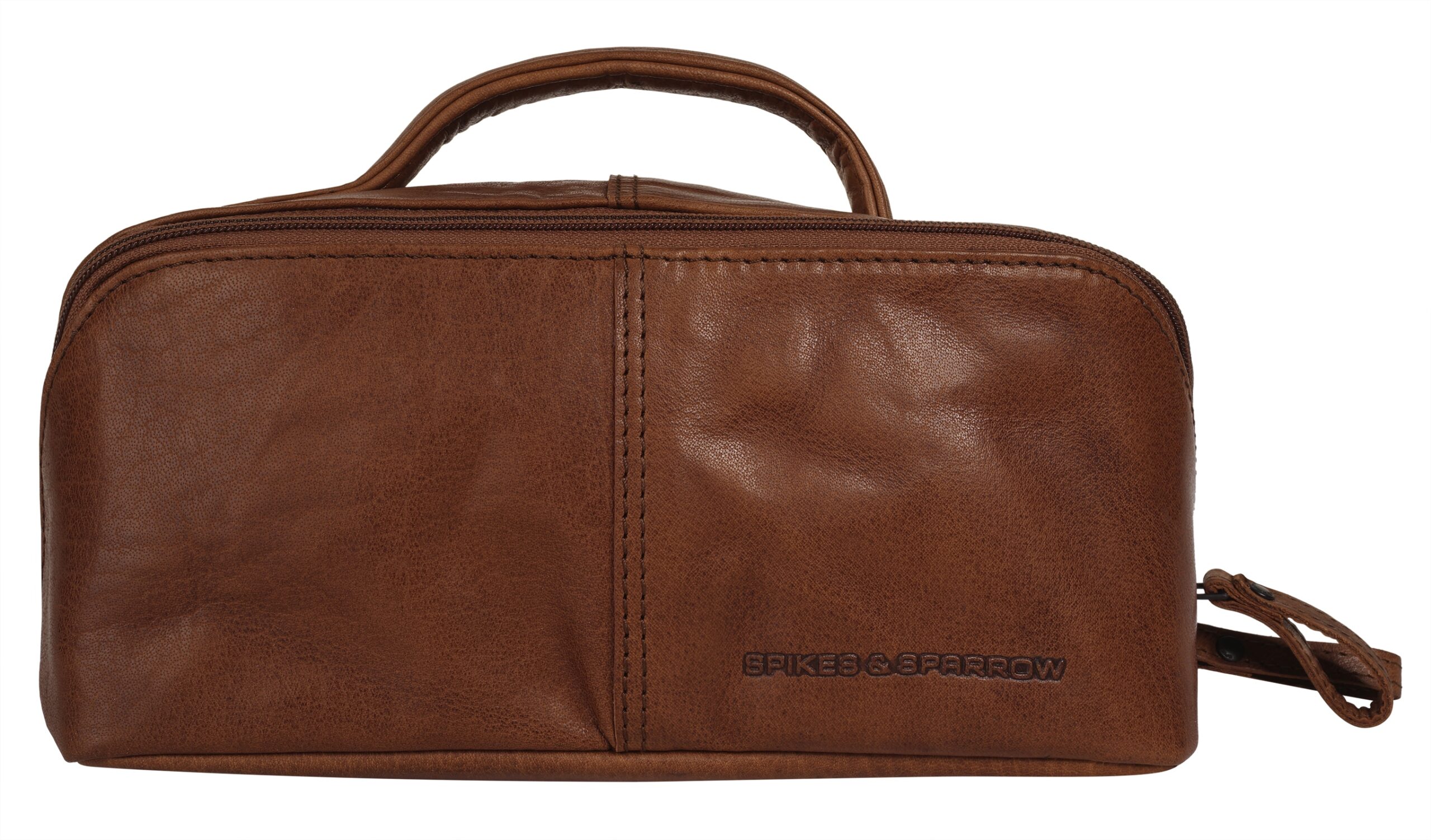 Spikes & Sparrow Kulturbeutel echt Leder