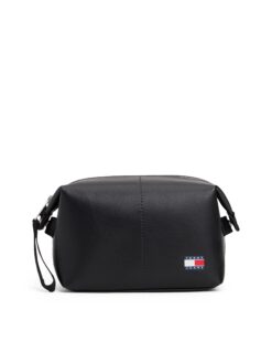 Tommy Jeans Kulturbeutel "TJM HERITAGE LEATHER WASHBAG"