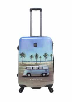 Volkswagen Koffer "Roadtrip" mit stylischem VW-Bus T1-Print