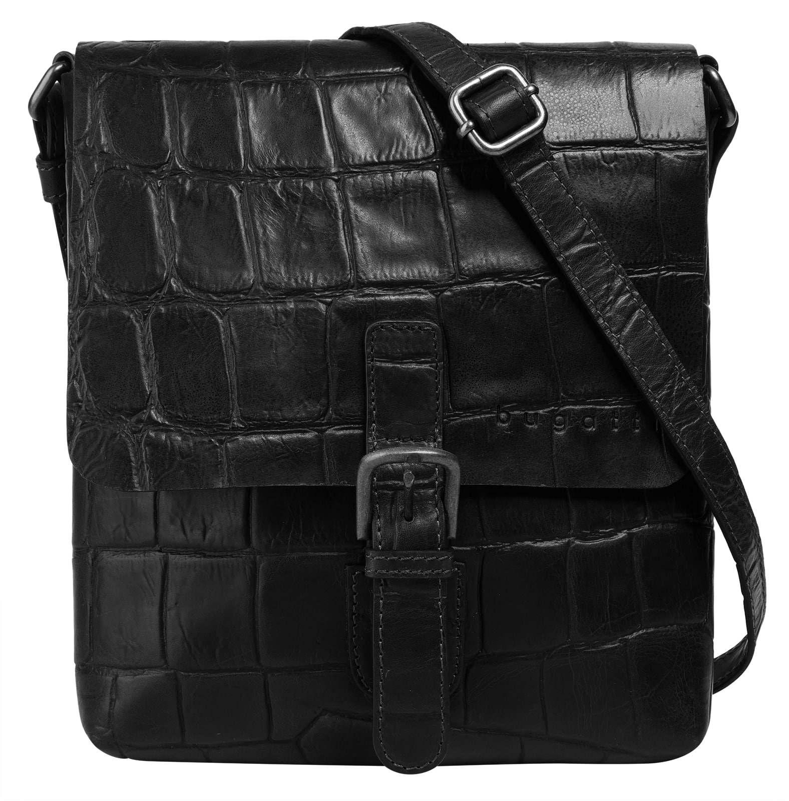 bugatti Umhängetasche "NEVIO" echt Leder