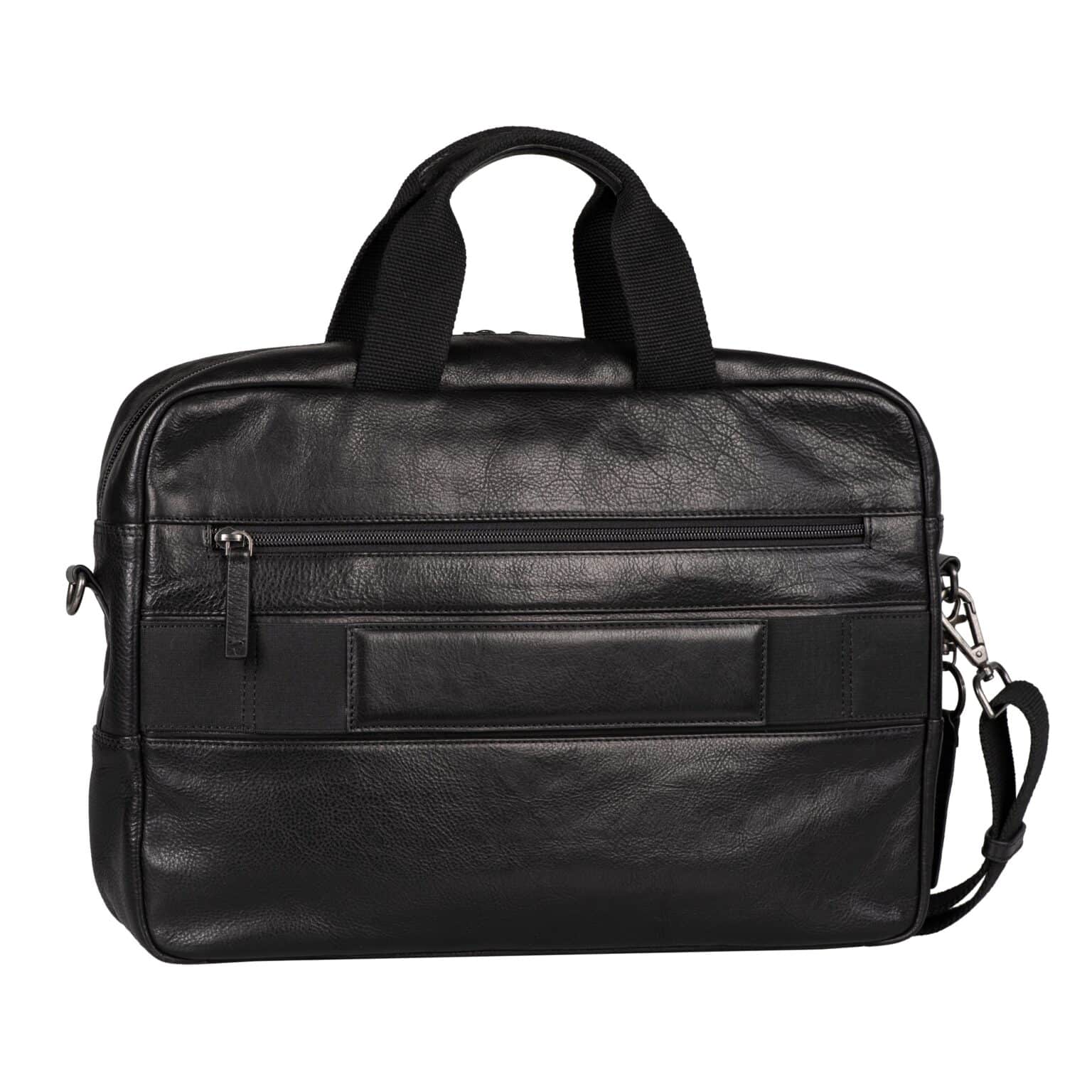 camel active Aktentasche "Pine" aus pflanzlich gegerbtem Rindsleder im kernigen Look mit Laptopfach