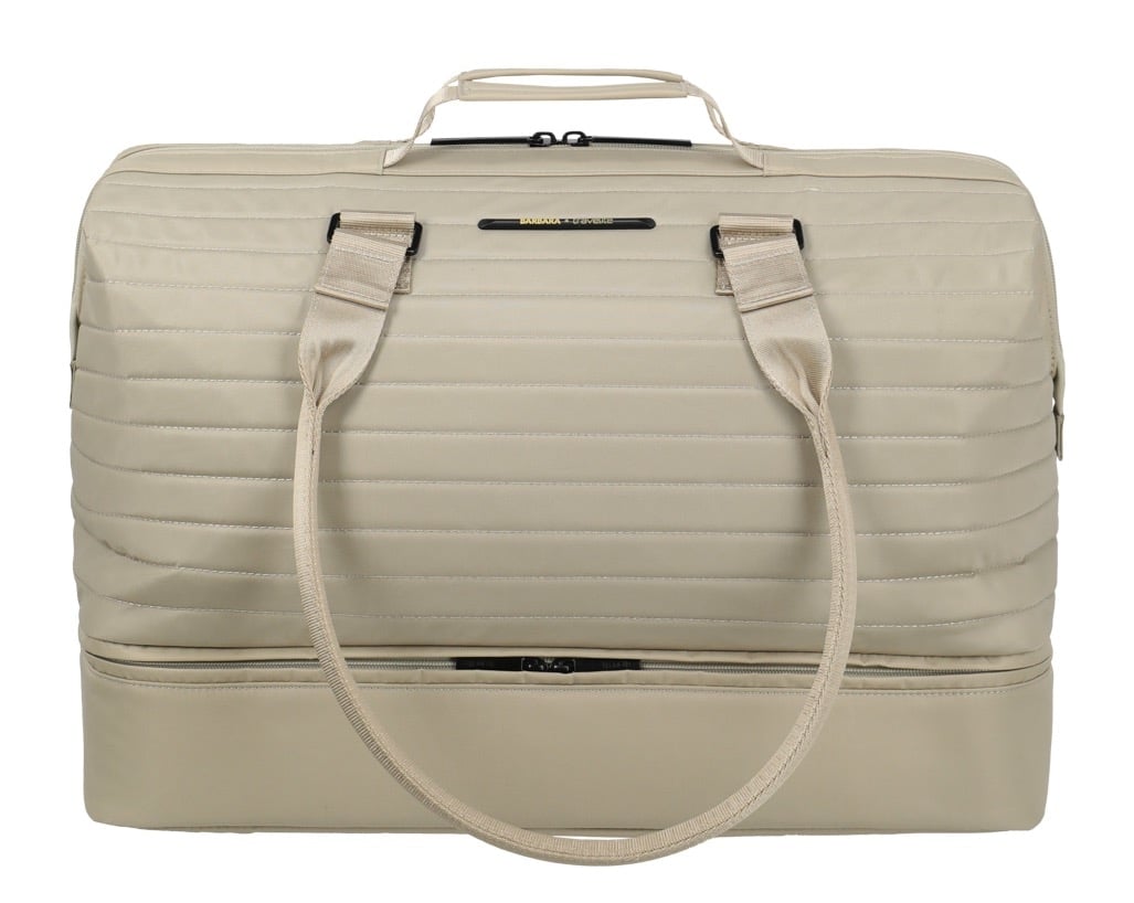 travelite Weekender "BARBARA & travelite BARBARA STEPP" Reisetasche Trolley Sleeve mit Reißverschlusstasche